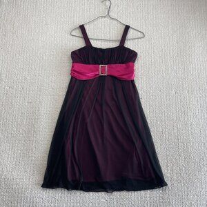 Y2K Jessie Girl Dress Baby Doll Fairy Princess Party Girl Sz 14 Empire Waist